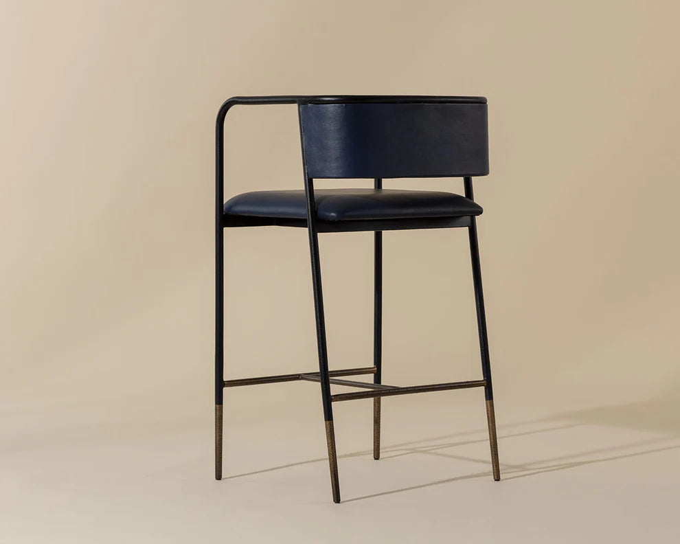 Willowcrest Barstool - Admiral Black