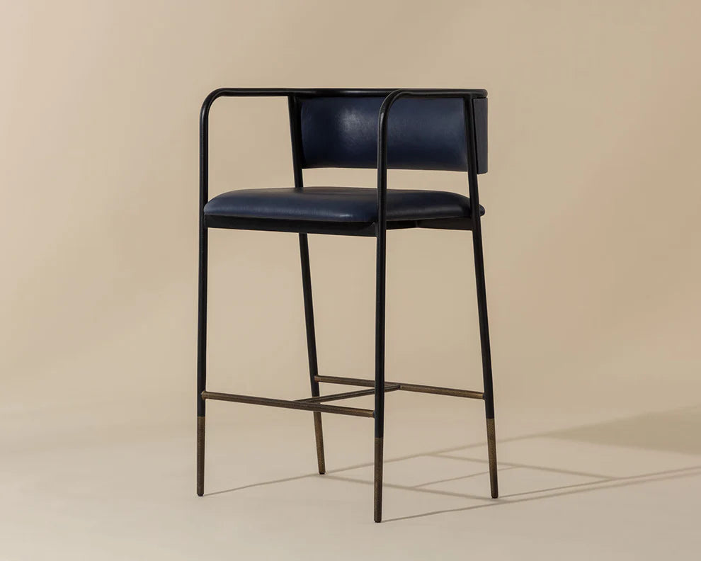 Willowcrest Barstool - Admiral Black