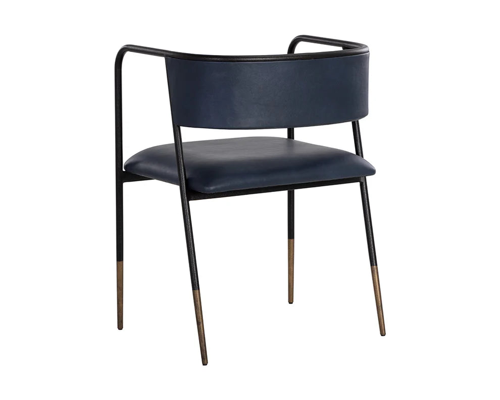Willowcrest Dining Armchair - Admiral Black