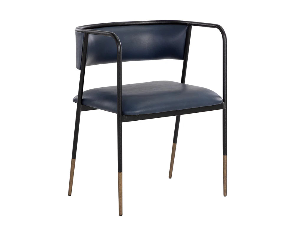 Willowcrest Dining Armchair - Admiral Black