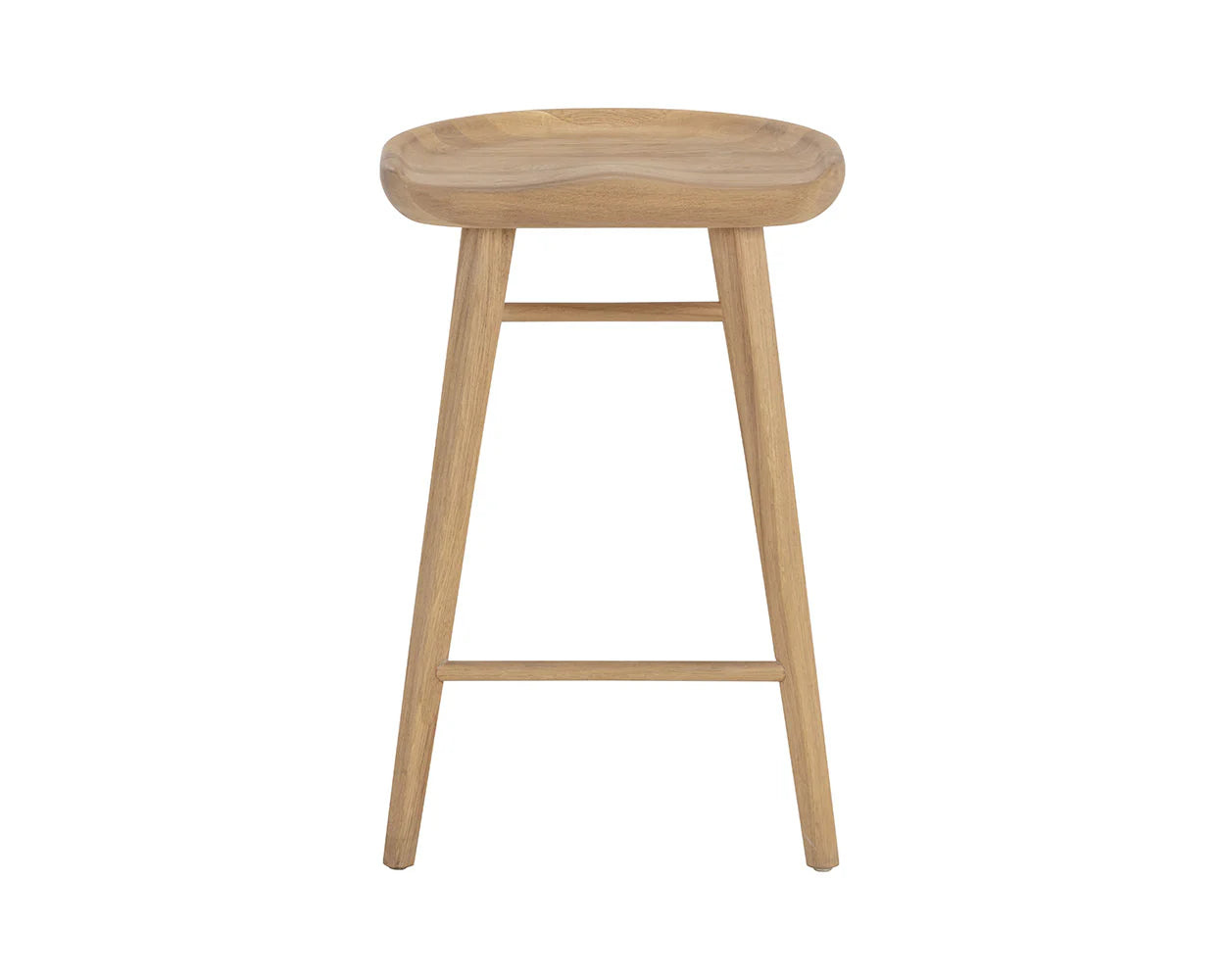 Mesa Oak Counter Stool