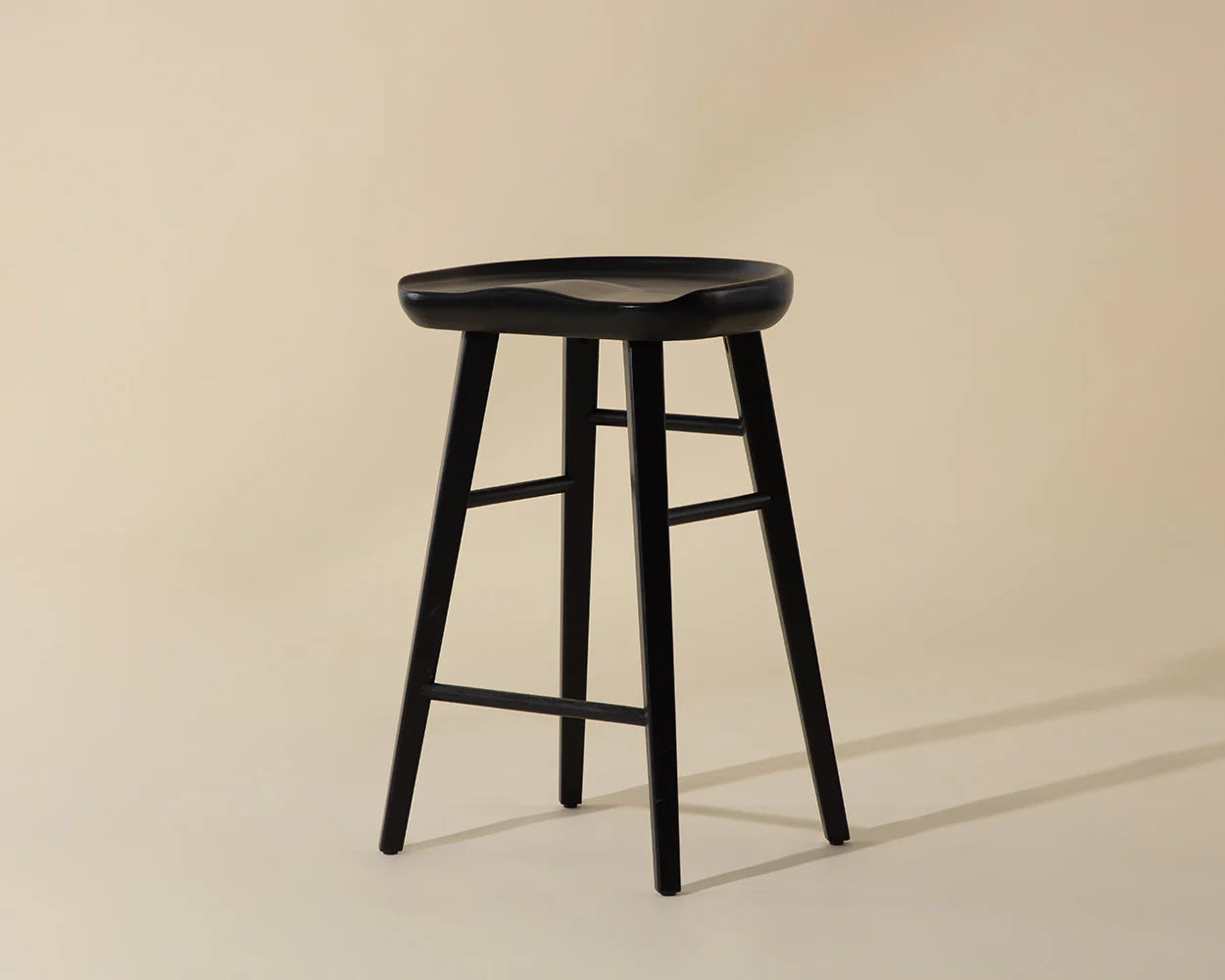 Mesa Oak Counter Stool