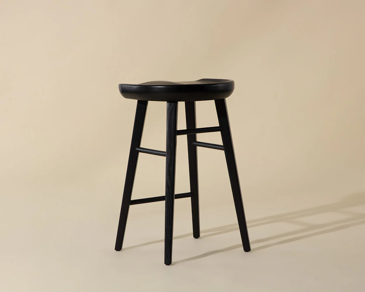 Mesa Oak Counter Stool