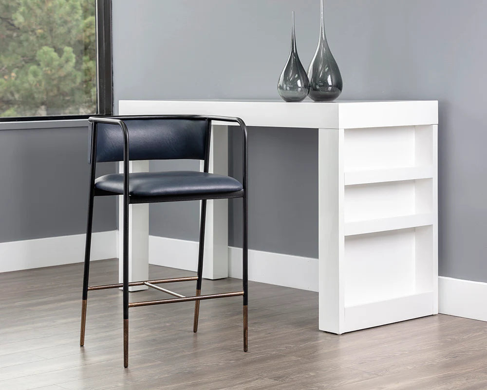 Willowcrest Counter Stool - Admiral Black