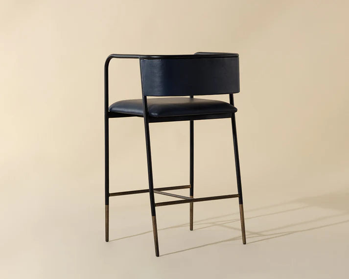 Willowcrest Counter Stool - Admiral Black