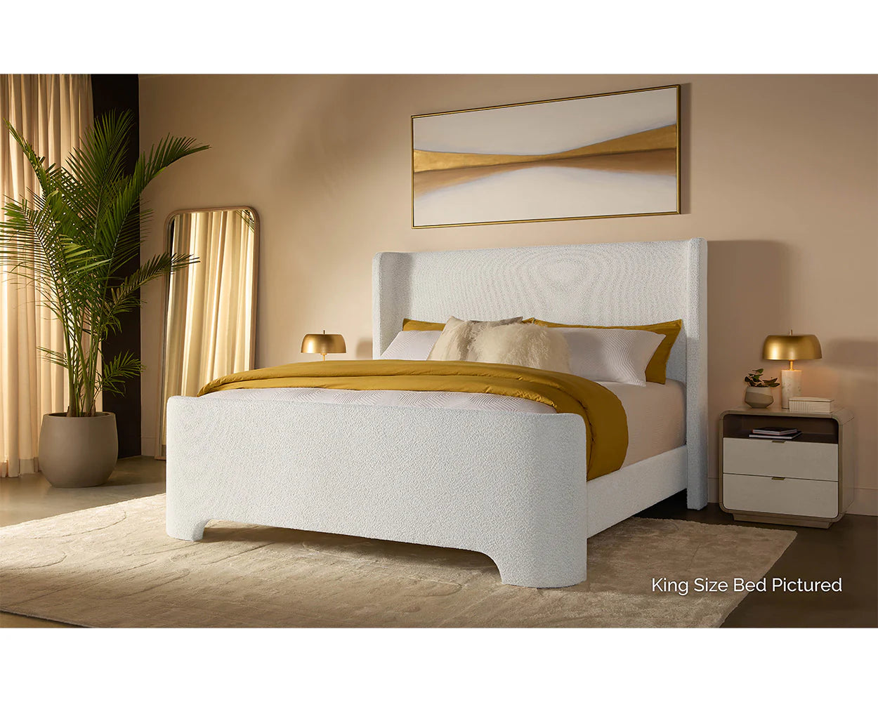 Edenfield Bed White