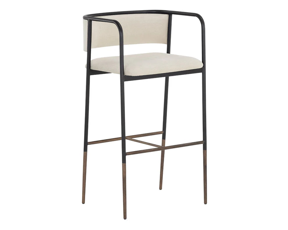 Willowcrest Barstool - Alabaster