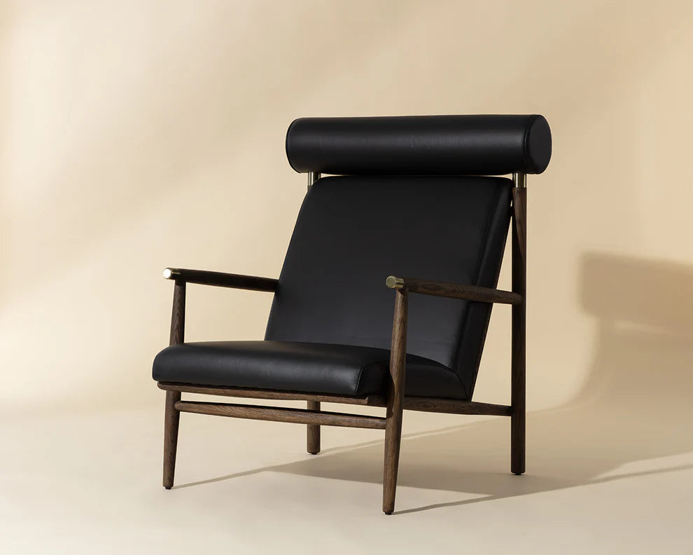 Ravine Leather Lounge Chair