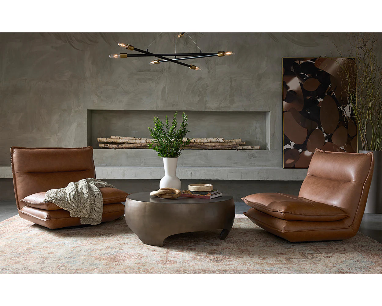 Bramble Armless Swivel Chair