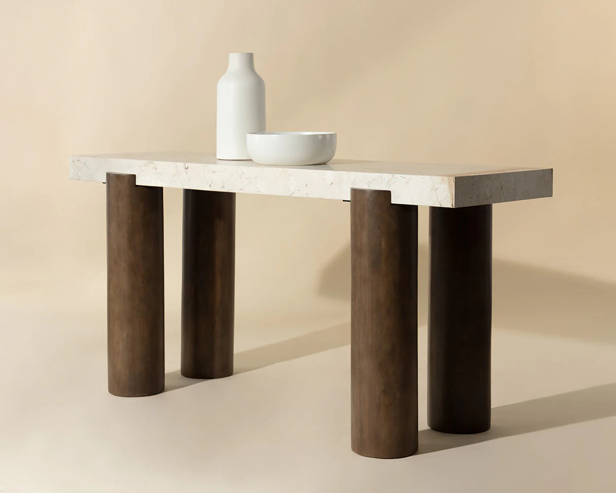 Cadenza Stone Console Table