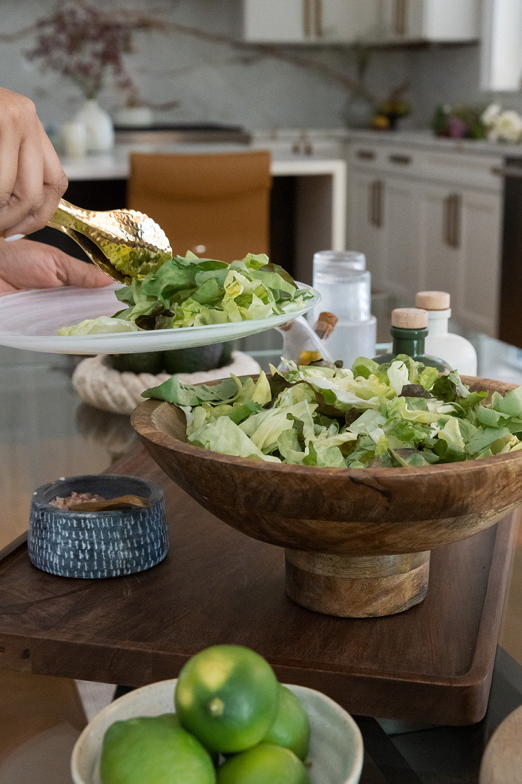 Alabaster Plate, Set of 4