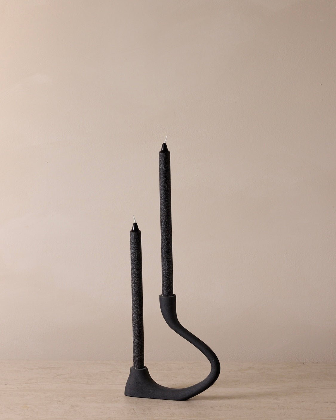 Ebony Muted Candelabra