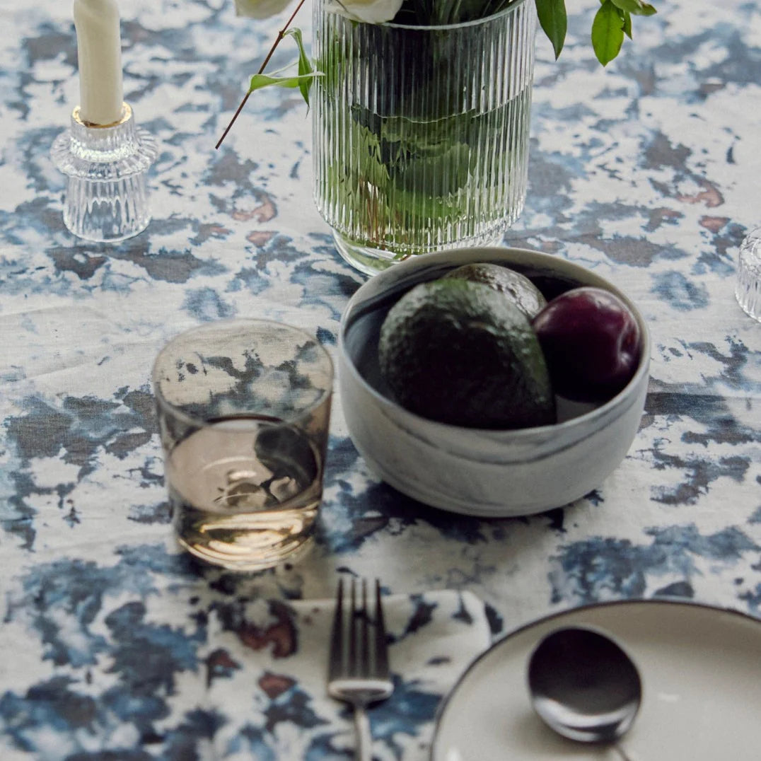 Grey Marble Tablecloth