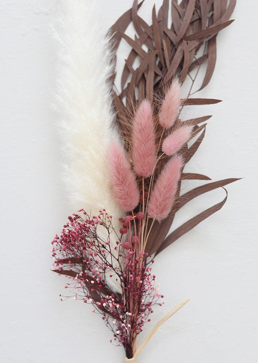 Mauve Dried Flower Bundle - 6-16"