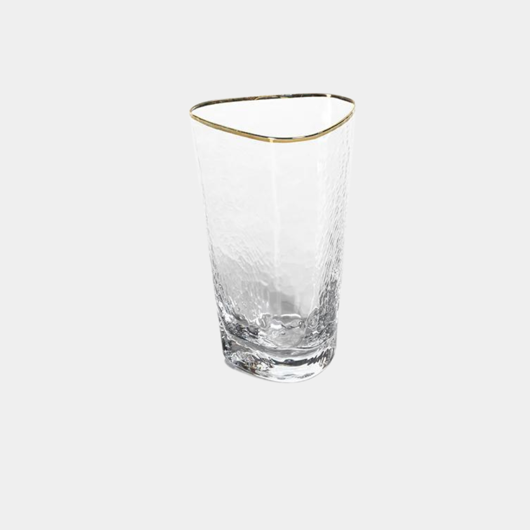 Gold Rim Highball Glass