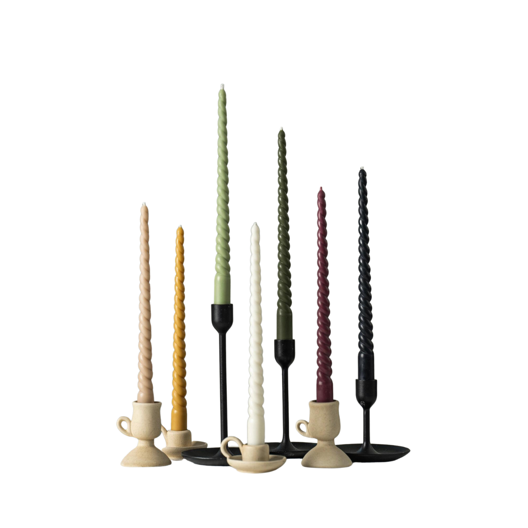 Twist Taper Candles