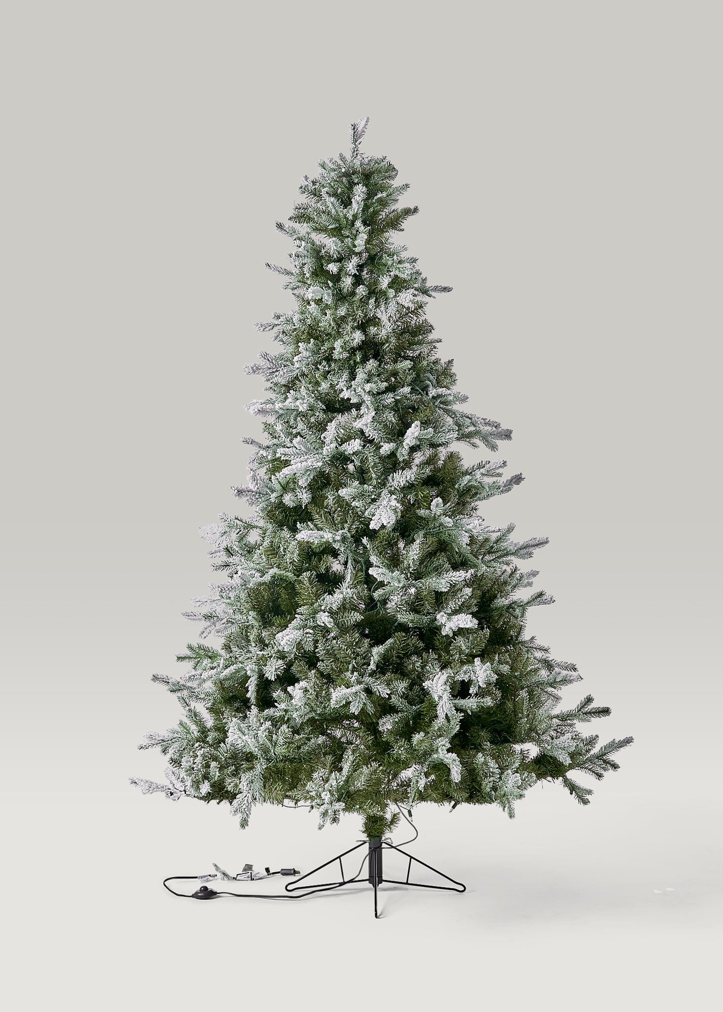 Frosted Pine  Pre-Lit LED White Lights - 7.5'