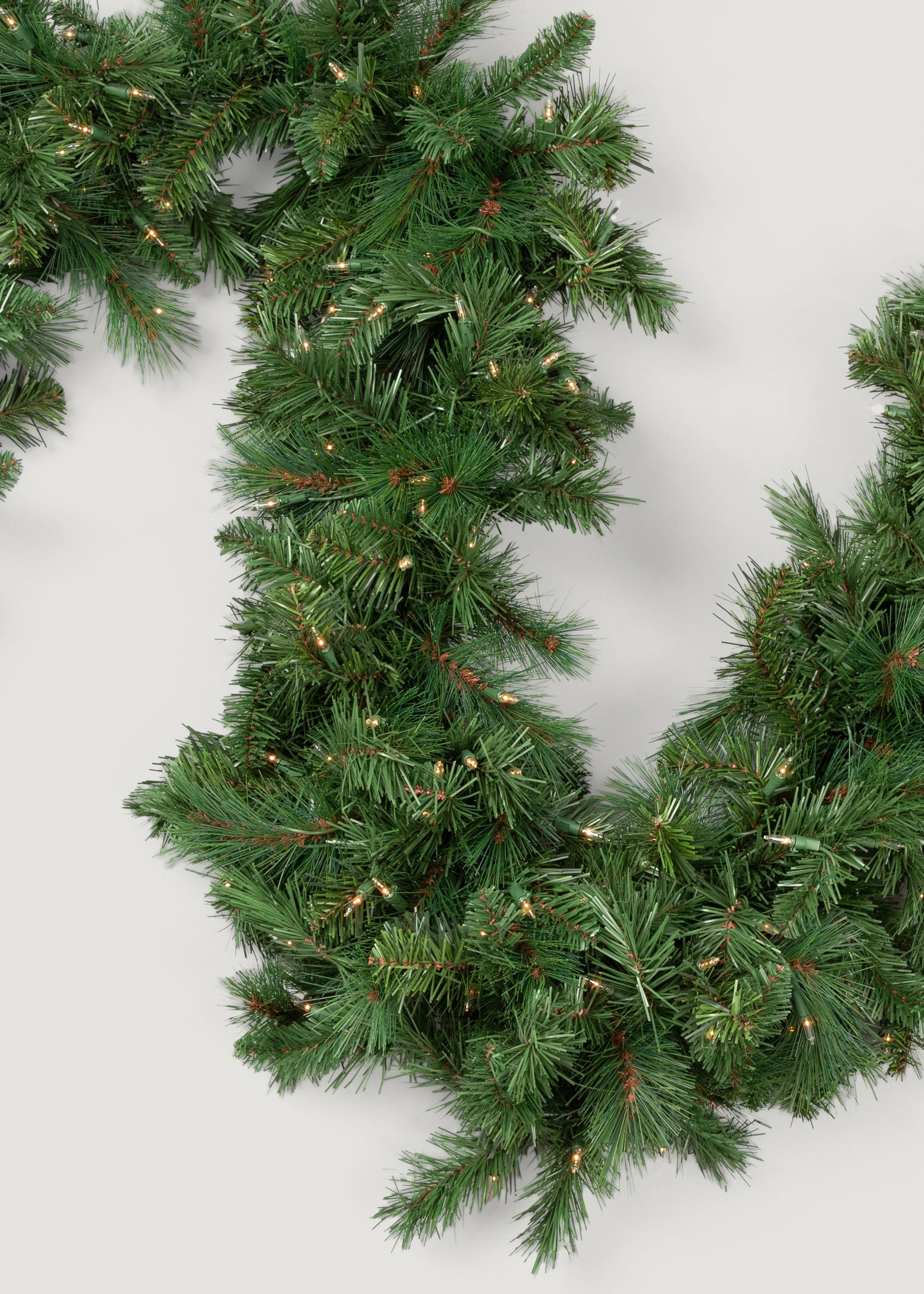 Faux Pre-Lit Holiday Garland Swag - 108"