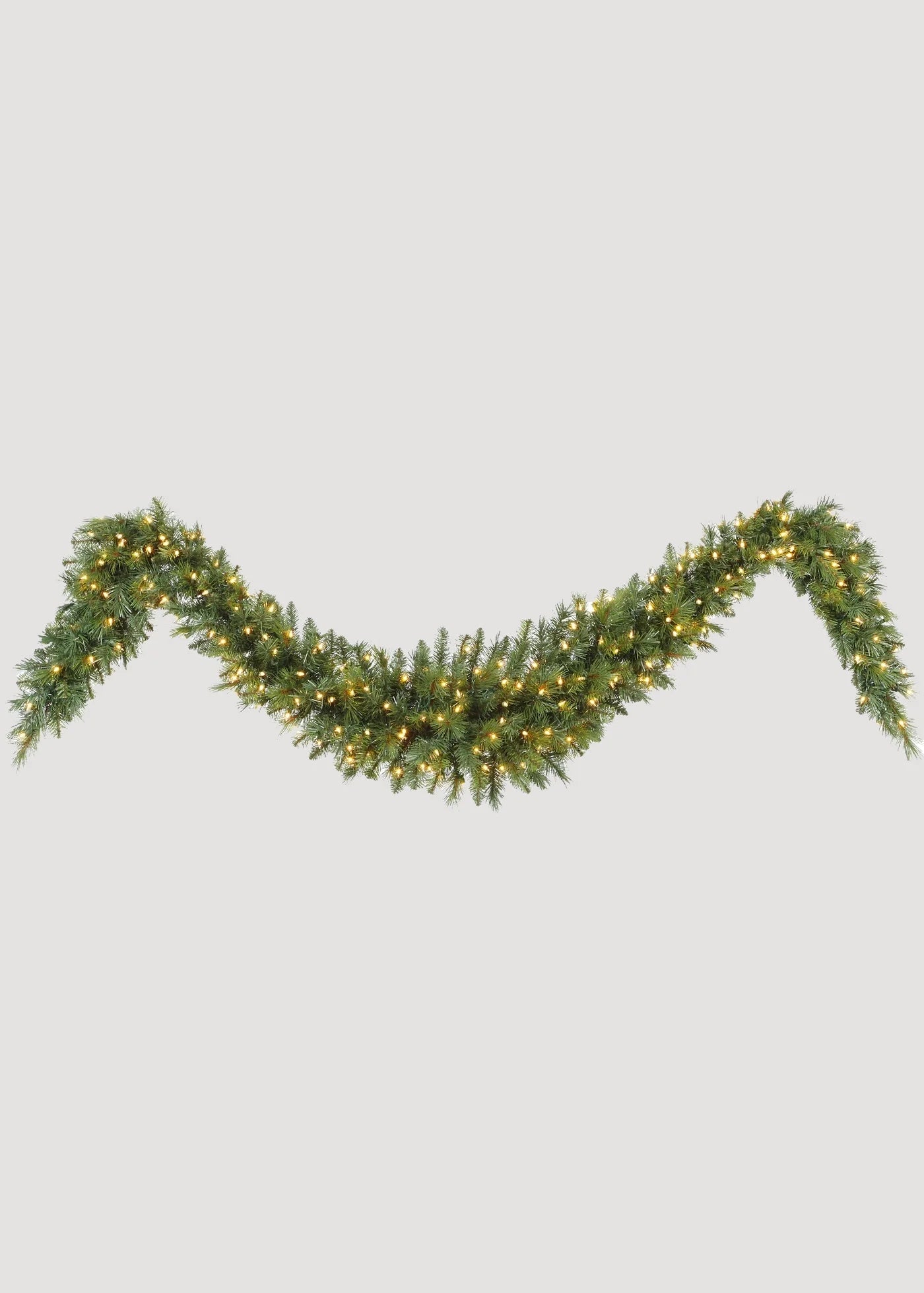 Faux Pre-Lit Holiday Garland Swag - 108"