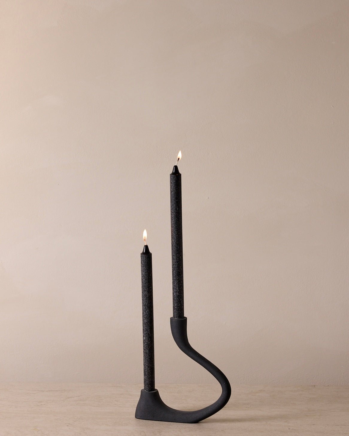 Ebony Muted Candelabra