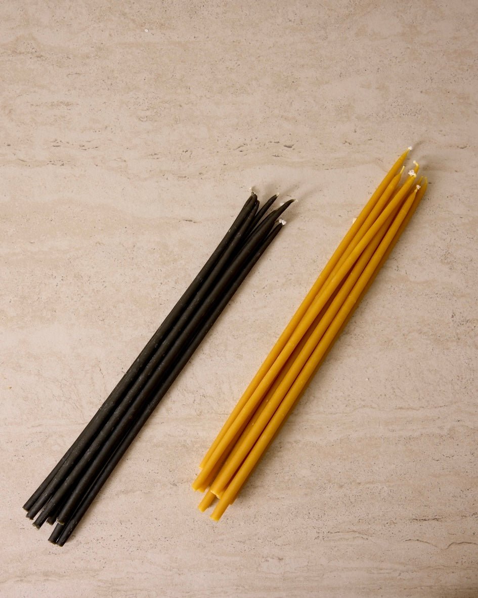 Beeswax Taper Candles (Set of 10)