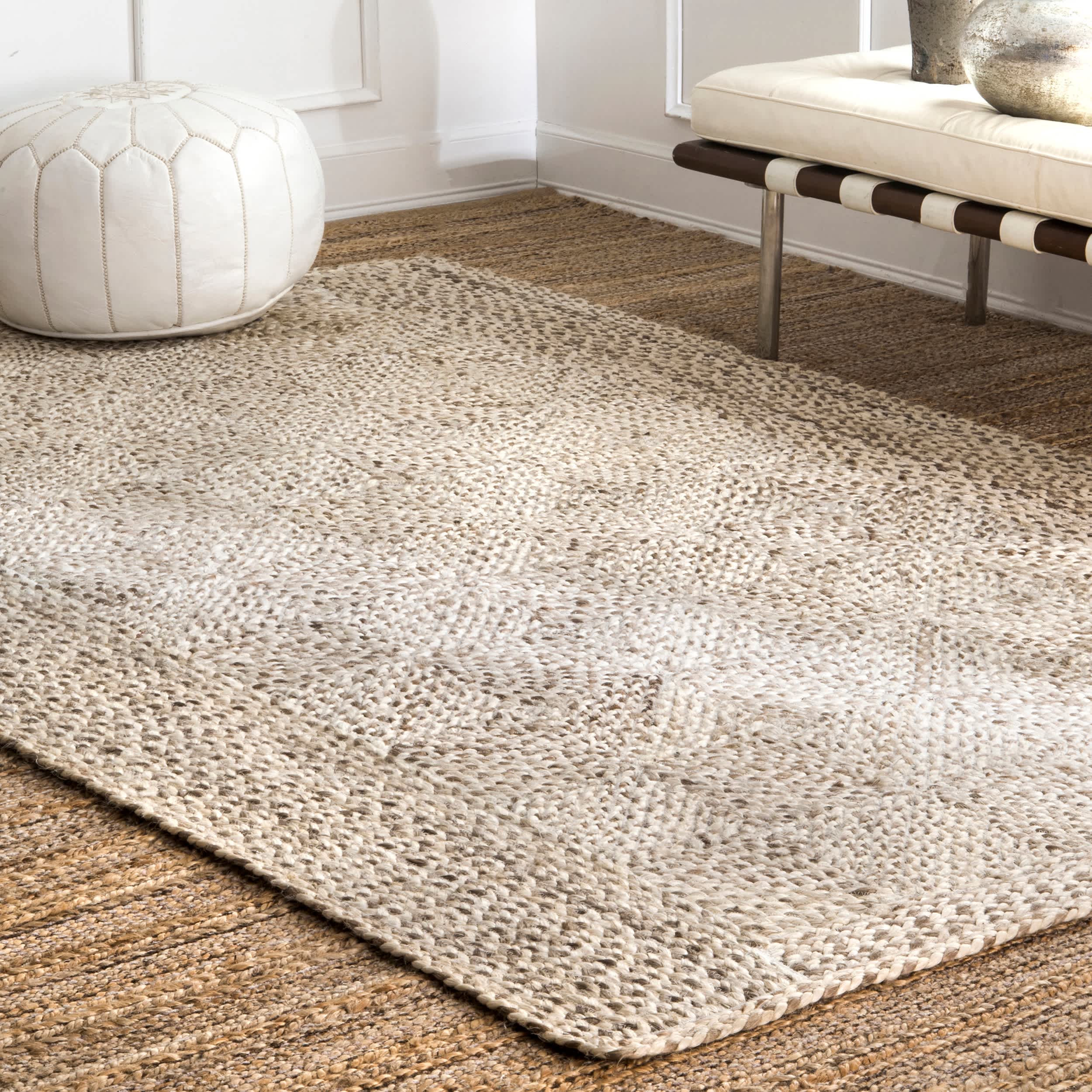 Braided Trellis Area Rug